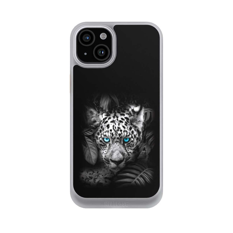 iPhone 15 Plus NIVOcore Jaguar Schwarz Dschungel