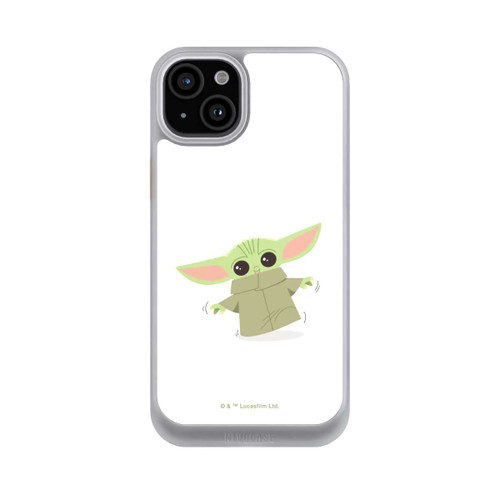 Apple iPhone 15 Plus NIVOcore Baby Yoda läuft