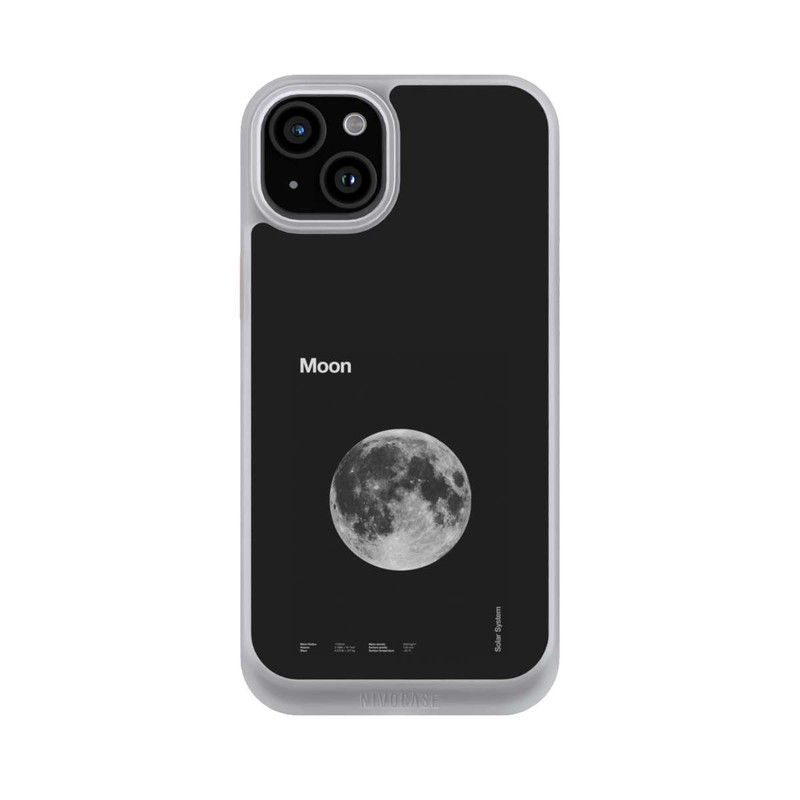 iPhone 15 Plus NIVOcore Solar System Mond