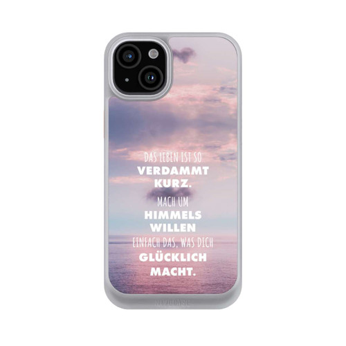 Apple iPhone 15 Plus NIVOcore Das Leben Ist So Verdammt Kurz