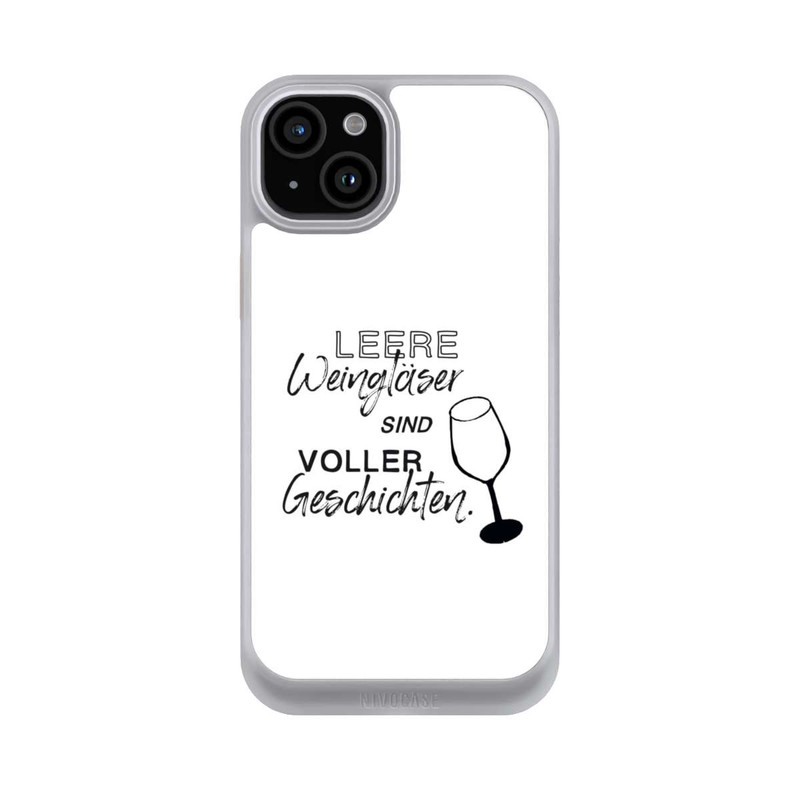 iPhone 15 Plus NIVOcore Leere Weingläser