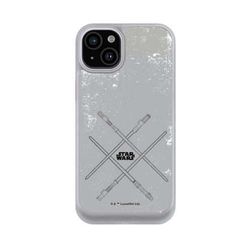 Apple iPhone 15 Plus NIVOcore Lichtschwerter Grau