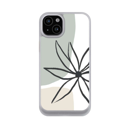 Apple iPhone 15 Plus NIVOcore Blume Minze und Sahne