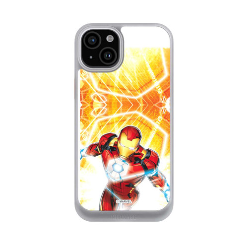 Apple iPhone 15 Plus NIVOcore Iron Man on Fire