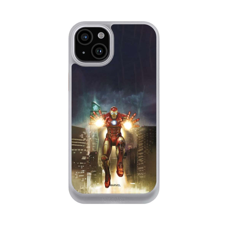 iPhone 15 Plus NIVOcore Iron Man Flying
