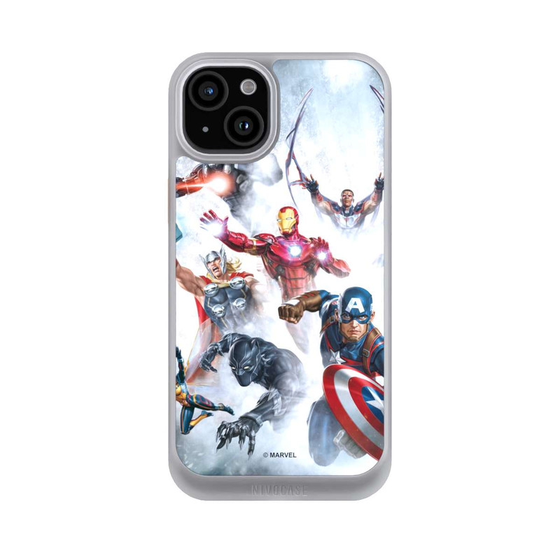 iPhone 15 Plus NIVOcore Avengers Jumping at You