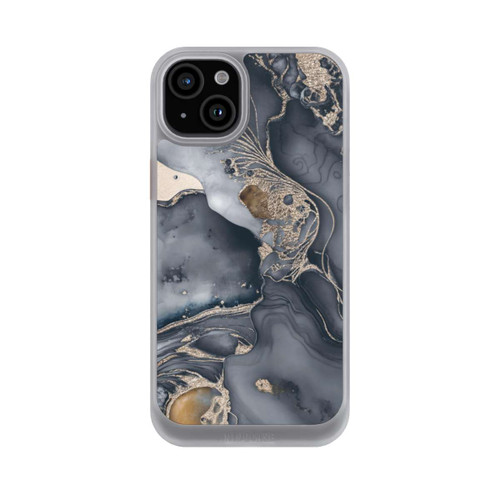Apple iPhone 15 Plus NIVOcore Alcohol Ink Gold Grey
