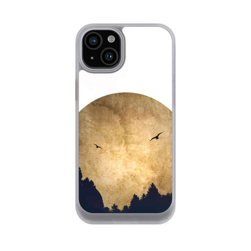 Apple iPhone 15 Plus NIVOcore Zwei Vögel vor Mond