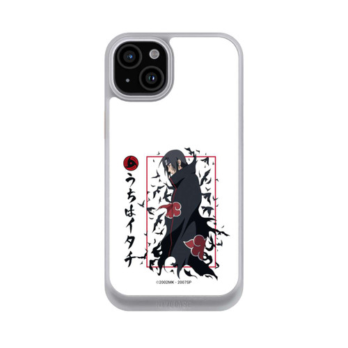 Apple iPhone 15 Plus NIVOcore Itachi Krähen Weiß