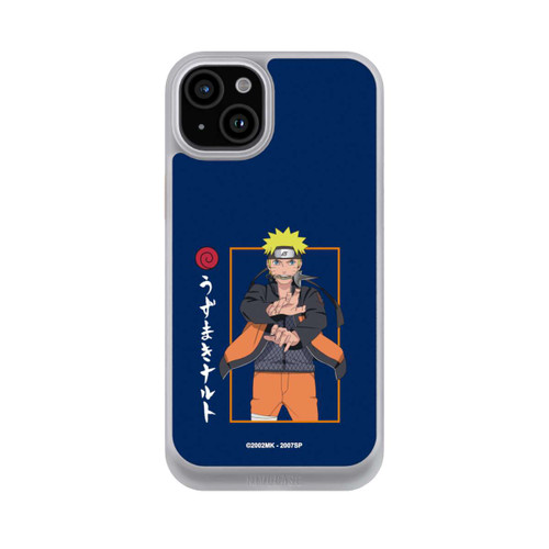 Apple iPhone 15 Plus NIVOcore Naruto Kampfposition Blau