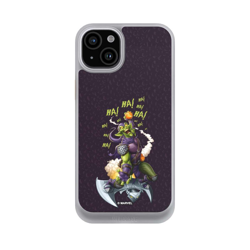 iPhone 15 Plus NIVOcore Grüner Kobold Kürbis
