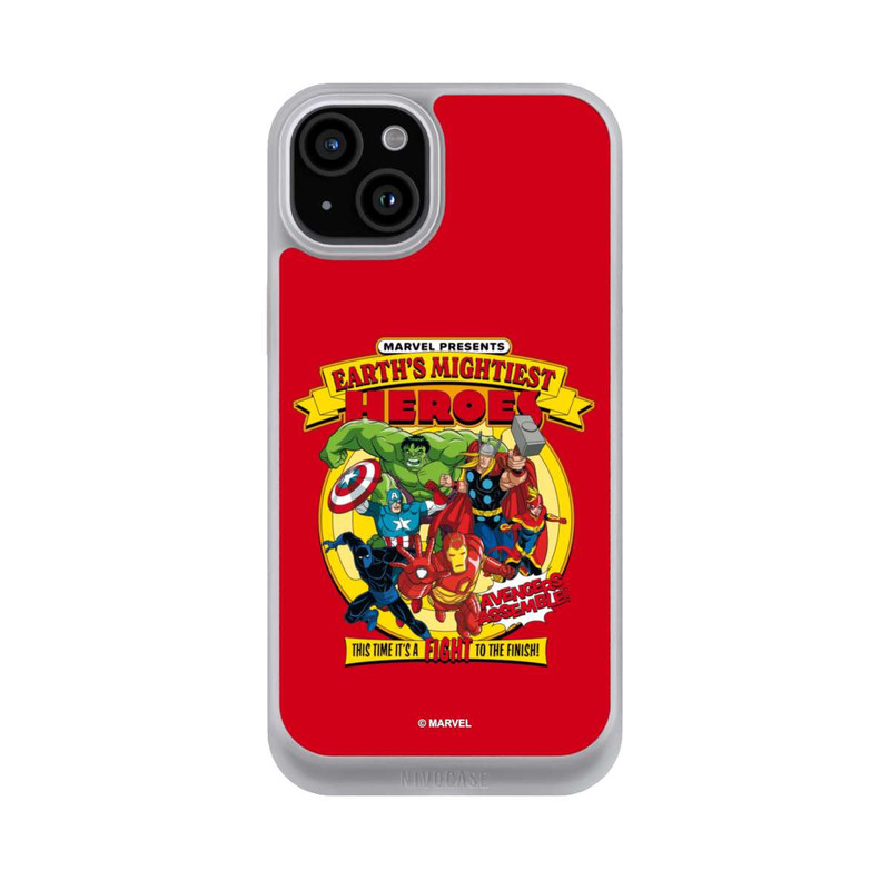 iPhone 15 Plus NIVOcore Marvel Avengers Earth´s Mightiest Heroes