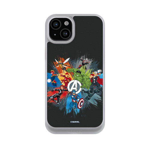 Apple iPhone 15 Plus NIVOcore Marvel's Avengers Black