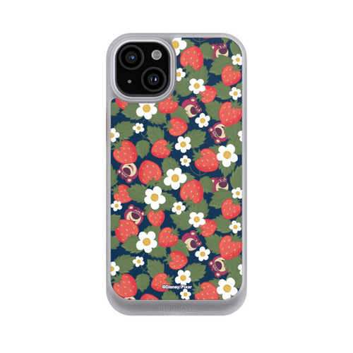 Apple iPhone 15 Plus NIVOcore Lotso Toy Story Strawberry Flower Pattern