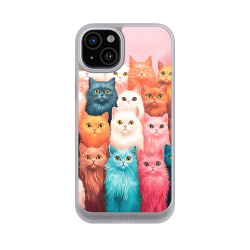Apple iPhone 15 Plus NIVOcore Cats Looking