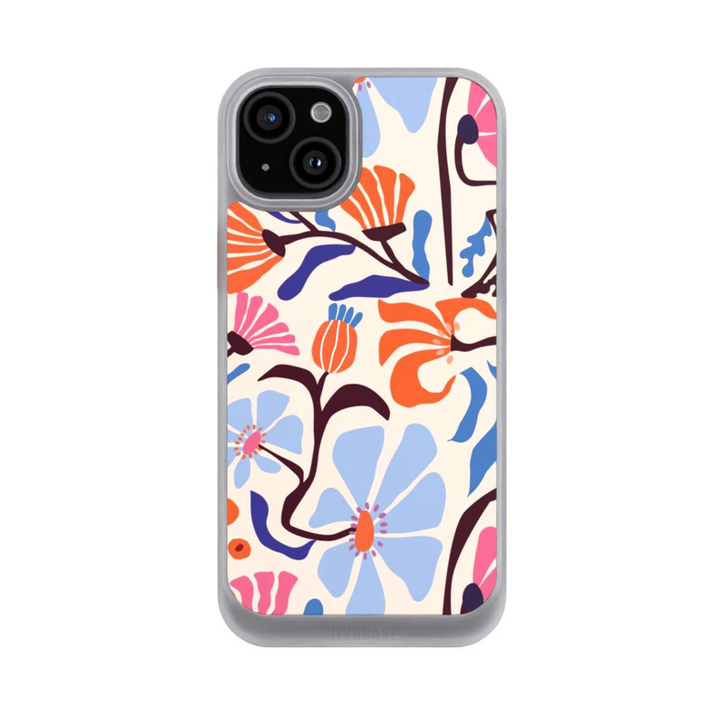 iPhone 15 Plus NIVOcore Flower Market Ibiza Pastel