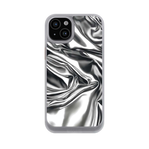 Apple iPhone 15 Plus NIVOcore Shiny Chrome Silver