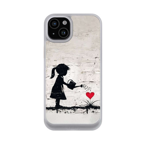 Apple iPhone 15 Plus NIVOcore Girl Watering Bunch of Flowers 