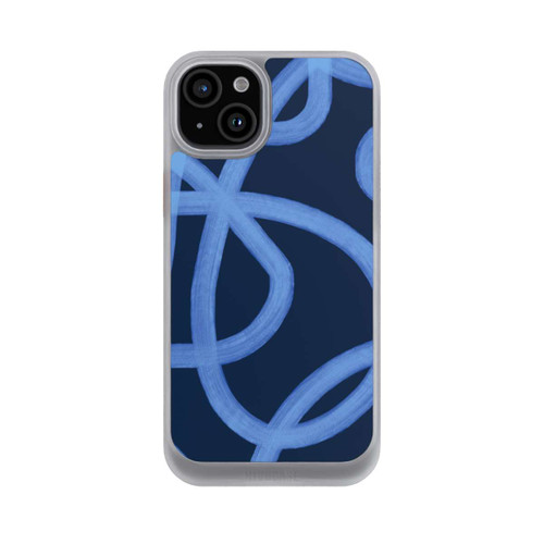 Apple iPhone 15 Plus NIVOcore Laced Up Tones of Blue