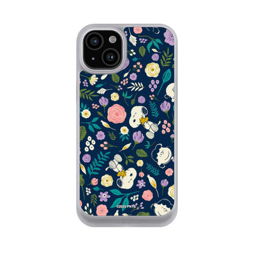 Apple iPhone 15 Plus NIVOcore Peanuts Dark Flower Pattern