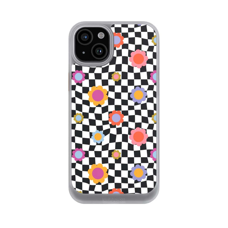 iPhone 15 Plus NIVOcore Funky Flowers