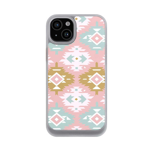 Apple iPhone 15 Plus NIVOcore Modern Tribal Boho Aztec Geometric Design