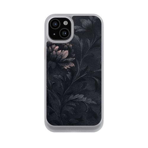 Apple iPhone 15 Plus NIVOcore Dunkles Blumenmuster Vintage