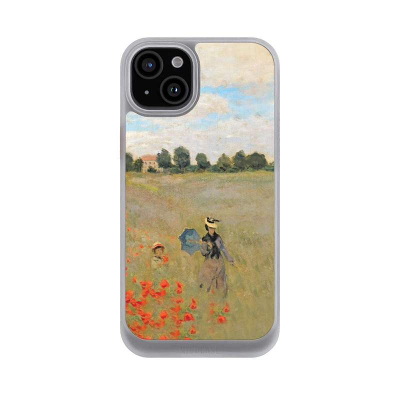 iPhone 15 Plus NIVOcore Mohnfeld bei Argenteuil