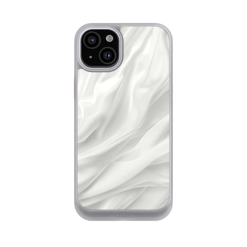 Apple iPhone 15 Plus NIVOcore Weiße Seidenmatte Textur mit KI