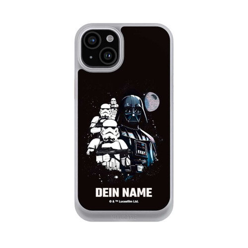 Apple iPhone 15 Plus NIVOcore Dunkle Seite Star Wars Personalisierbar 