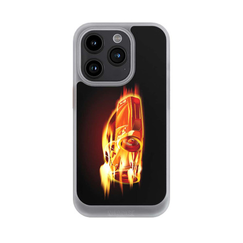 Apple iPhone 15 Pro NIVOcore Burning Car
