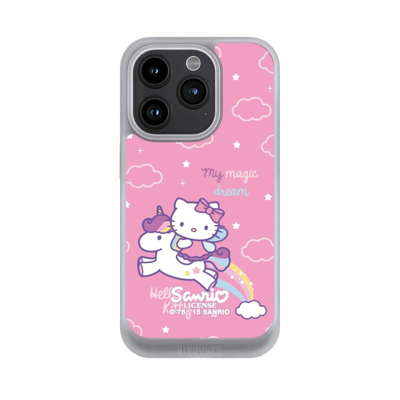 iPhone 15 Pro NIVOcore Hello Kitty - Magisches Einhorn