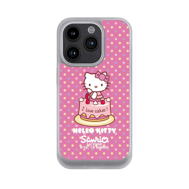 iPhone 15 Pro NIVOcore Hello Kitty - I Love Cakes