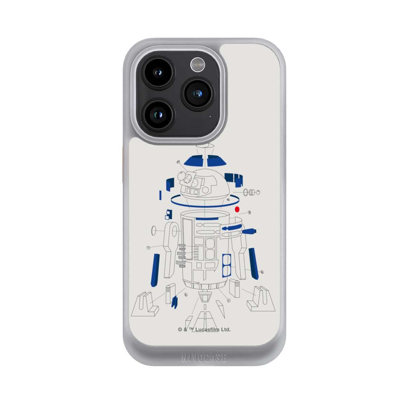 iPhone 15 Pro NIVOcore R2D2 Explosionszeichung - StarWars 8