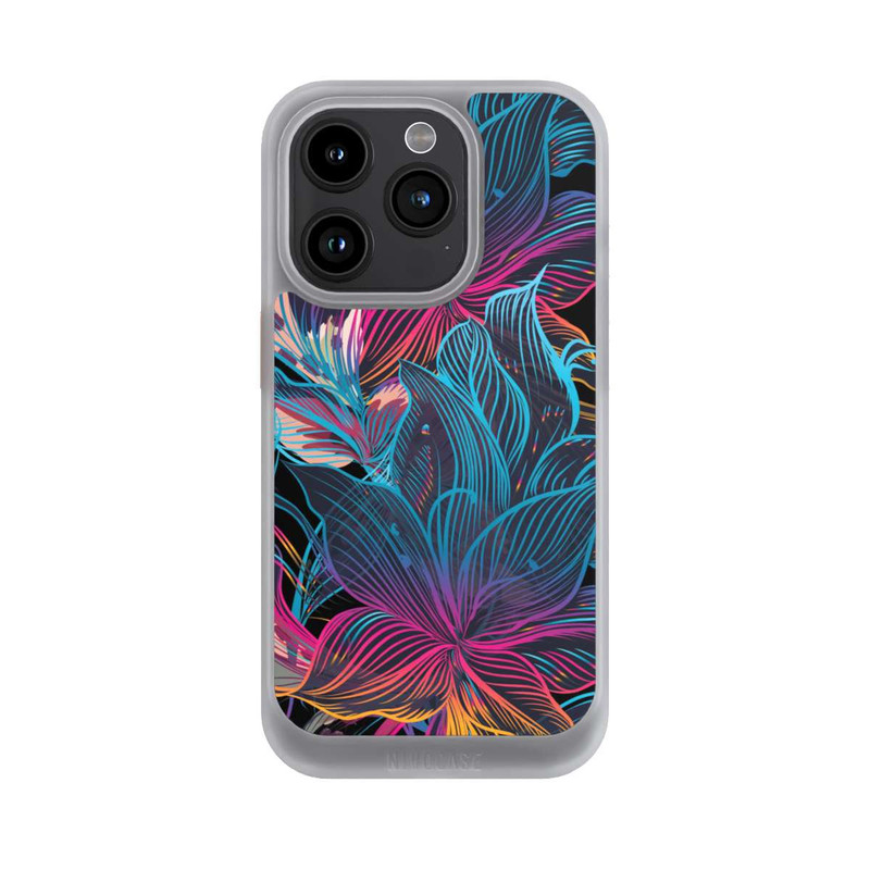 iPhone 15 Pro NIVOcore Neon Flower Power