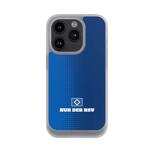 Apple iPhone 15 Pro NIVOcore Nur der HSV - Rautenraster Blau