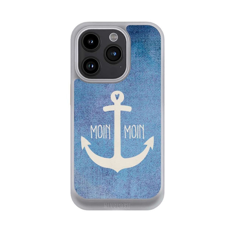 iPhone 15 Pro NIVOcore Moin Moin Anker Blau
