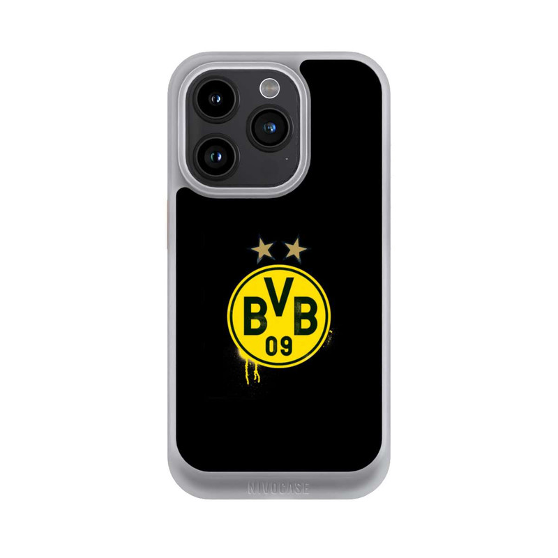 iPhone 15 Pro NIVOcore Spraylogo 2 Sterne - BVB