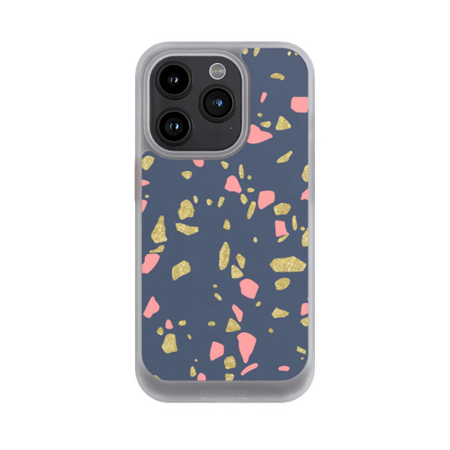 Apple iPhone 15 Pro NIVOcore Terazzo Gold-Optik