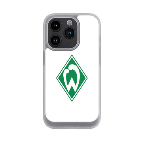 Apple iPhone 15 Pro NIVOcore Logo auf Weiß - Werder Bremen