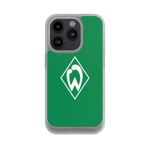 Apple iPhone 15 Pro NIVOcore Logo auf Grün - Werder Bremen