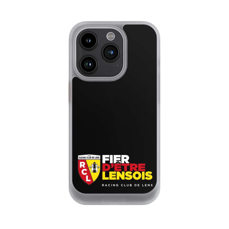 iPhone 15 Pro NIVOcore RC Lens Logo Schwarz Unten