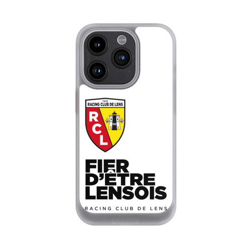 Apple iPhone 15 Pro NIVOcore RC Lens Fier D'être Lensois - Weiß