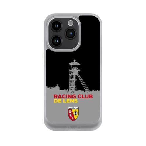 Apple iPhone 15 Pro NIVOcore RC Lens Turm Schwarz-Grau