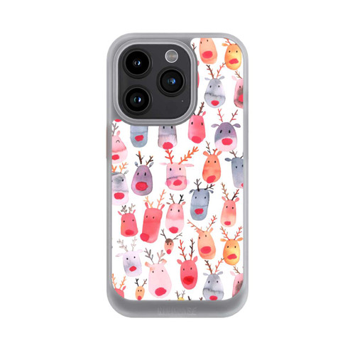 Apple iPhone 15 Pro NIVOcore  Niedliches Rentieraquarell