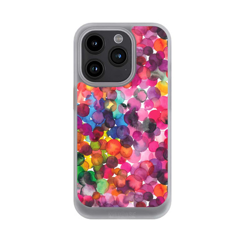 Apple iPhone 15 Pro NIVOcore Überlappende Aquarellpunkte