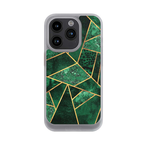 Apple iPhone 15 Pro NIVOcore Tief Smaragdgrün Golddruck