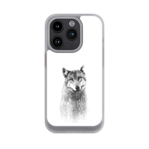 Apple iPhone 15 Pro NIVOcore Le loup et la forêt
