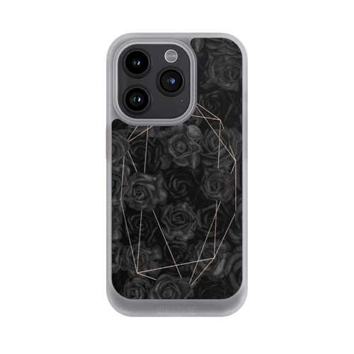 Apple iPhone 15 Pro NIVOcore Schwarze Rosen