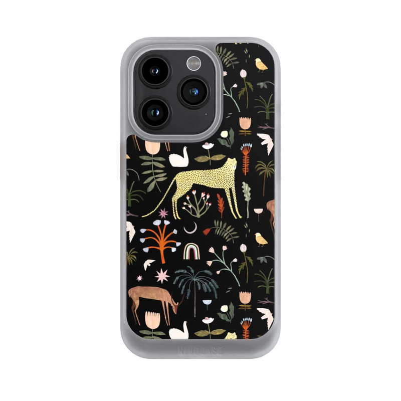 iPhone 15 Pro NIVOcore Wilde Gartenbuchstaben von Léa Le Pivert